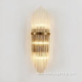 Classic luxury glass strip wall light fixture